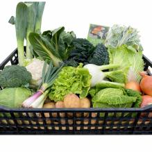 Cassetta mista di verdure fresche di stagione BIO (4 kg)